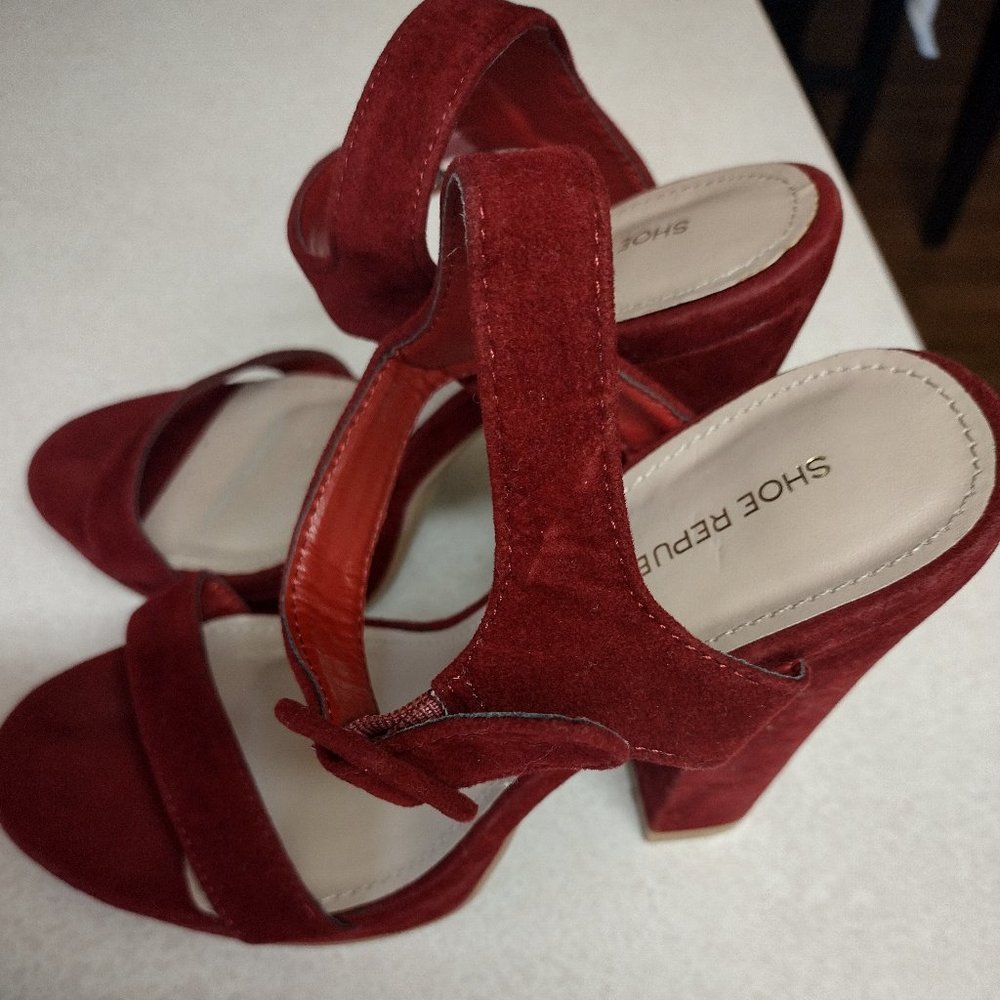 Red high heels